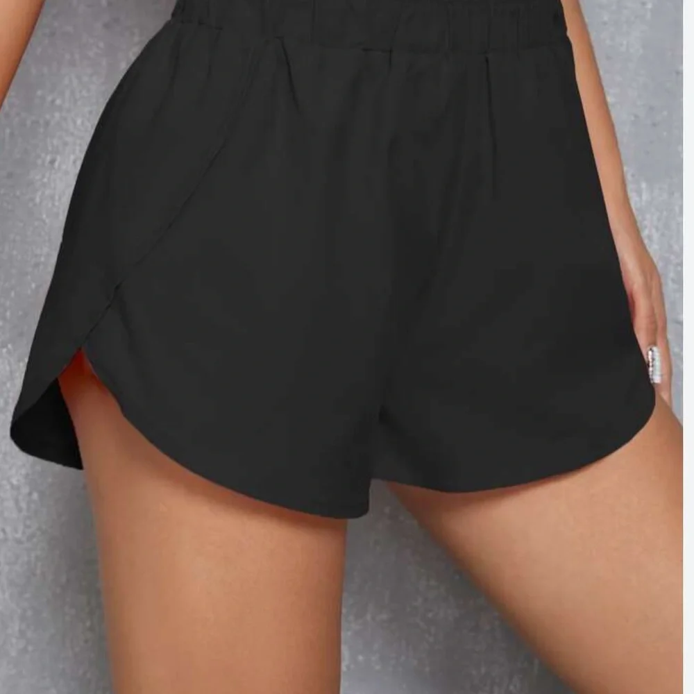 Shein black athletic running & workout shorts Size S